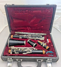 VTG - RARE Parrot Clarinet Silver Plated Pro France/China w/ Case-Untested