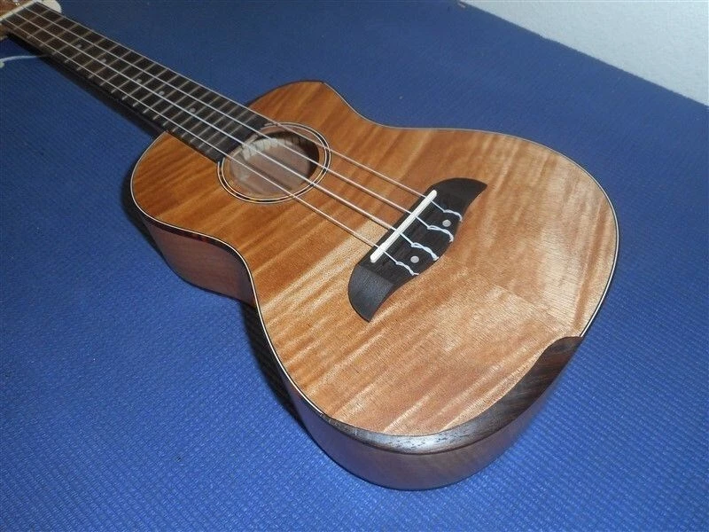 NEW Oscar Schmidt Comfort Series OU800C Flame Maple Concert Ukulele! - Image 2 of 4