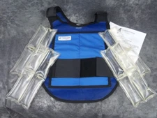 Glacier Tek Classic Cool Vest Keep Cool in Hot Weather Fight Heat Stress - Blue