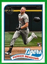 2024 Topps Update Series 1989 Anniversary Parker Meadows RC 89US-4 Tigers