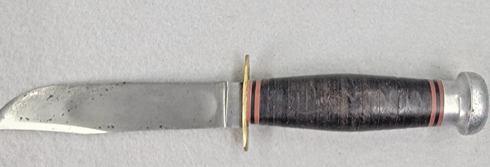 Vintage CASE Bowie Hunting Military Knife Hard to Find - Image 2 of 4