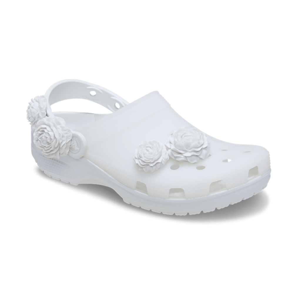NEW CROCS Classic Frosted Bouquet Clog Flower 211486 Elephant | eBay