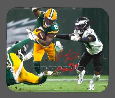 Quinyon Mitchell Philadelphia Eagles Facsimile Autographed Mouse Pad Item#9991