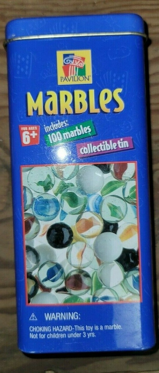 Pavilion Marbles Game with Collectible Tin Geoffrey Toys R Us #164