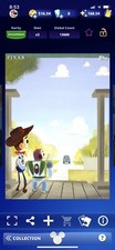 Topps Disney Collect Digital Toy Story 3 Illustrated Woody & Buzz Goodbye Insert