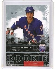 2007-08 UD Be A Player Brandon Dubinsky Rookie Card /99 New York Rangers