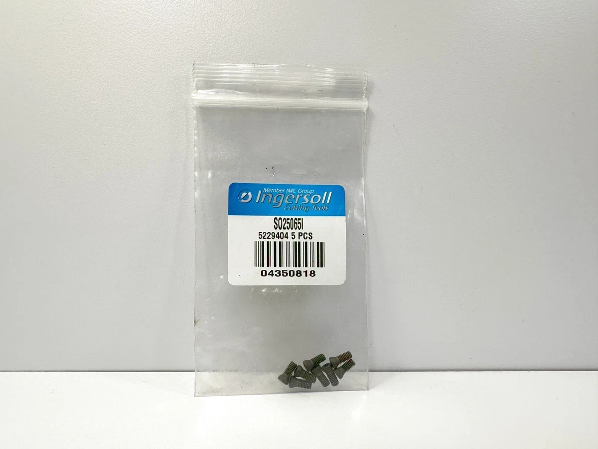 INGERSOLL SO25065I New Carbide Insert Screws 4350818 8pcs | eBay