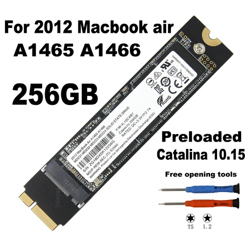 NEW 256GB SSD REPLACE THNSNS256GMFP For MacBook Air 11" A1465 13” A1466 Mid 2012