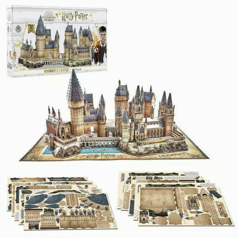 ハリーポッター ホグワーツ城 3Dパズル 428ピース New Hogwarts Castle 