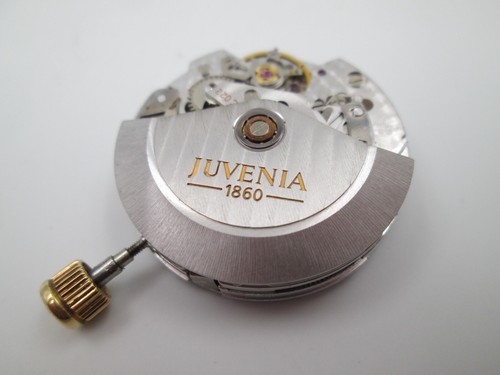 Máquina y esfera cronógrafo Juvenia. Automático. Dial azul. Calibre ETA 7750 - Imagen 5 de 8