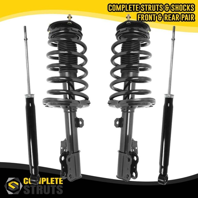 Front Complete Struts & Rear Shocks for 20052010 Toyota Sienna V6 FWD