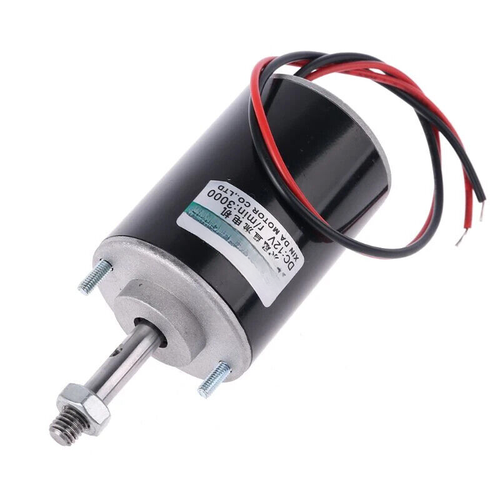 12V 30W Permanentmagnet DC Motor Elektromotor Schnelle Für DIY Generator 3500rpm - Bild 4 von 6