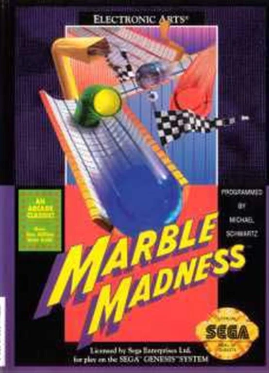 Marble Madness Sega Genesis Game Only