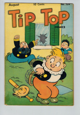 Tip Top Comics (1936) # 109 (2.0-GD) (1924293) Cover almost detached 1945