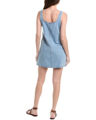 NWT $278 rag & bone Kiki Denim Mini Dress S
