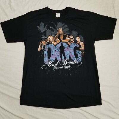 Vintage Dog the Bounty Hunter T Shirt Black Unisex All Size S-5XL