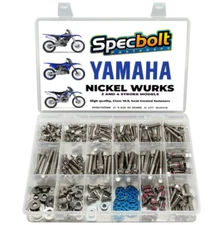 Specbolt Fasteners Nickel Wurks Dress Up Kit all Yamaha YZ/YZF models - YAM-NW-L