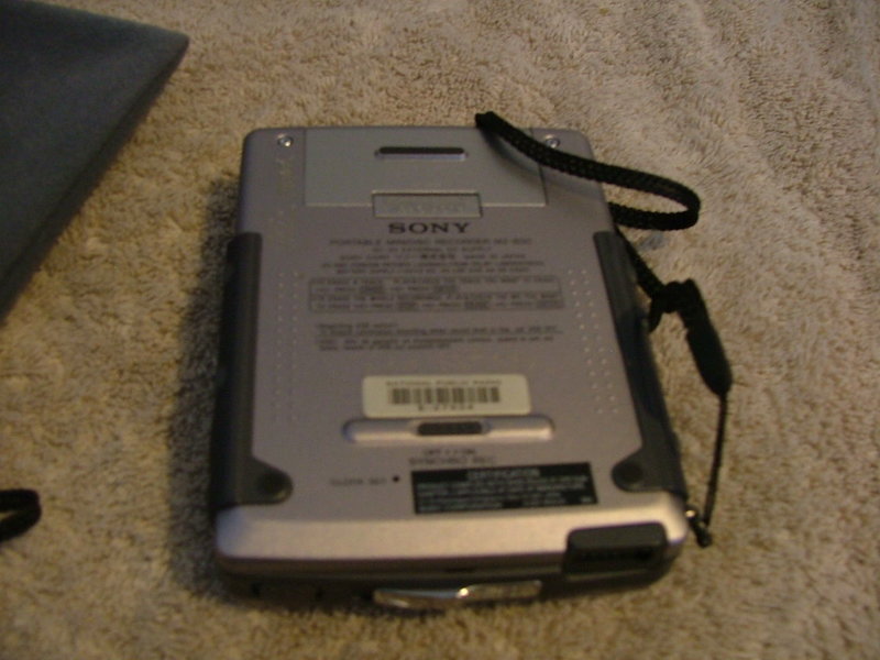 SONY MZ-B50 MINIDISC BUSINESS RECORDER PLAYER DECKS WORKS GREAT