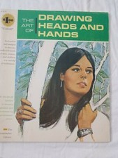 Art of Drawing Heads Hands 1966, Grumbacher Art Library Book