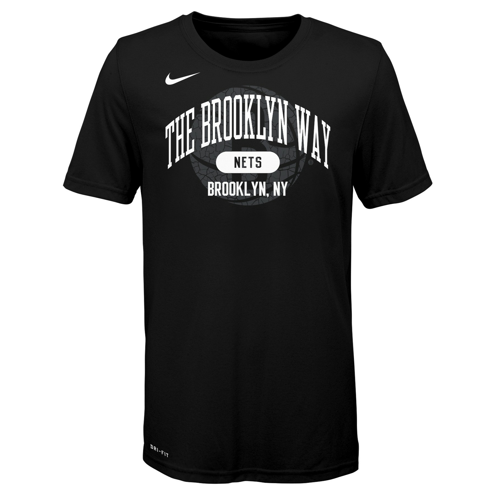 Футболка с короткими рукавами Nike NBA Youth Boys Brooklyn Nets Dri-FIT