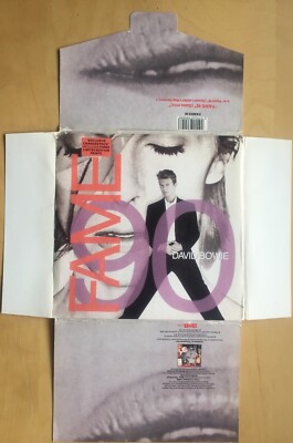 DAVID BOWIE FAME 90 1990 UK EMI VINYL 7 ''45 SINGLE FAMES 90 BOX SET + PRINTS EX