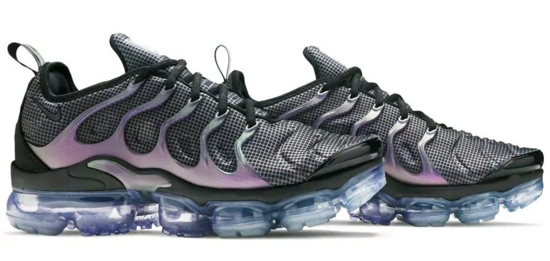 Nike Men's Air VaporMax Plus Black/Eggplant Shoes 924453-014 Nike Men's Air VaporMax Plus Black/Eggplant Shoes 924453-014