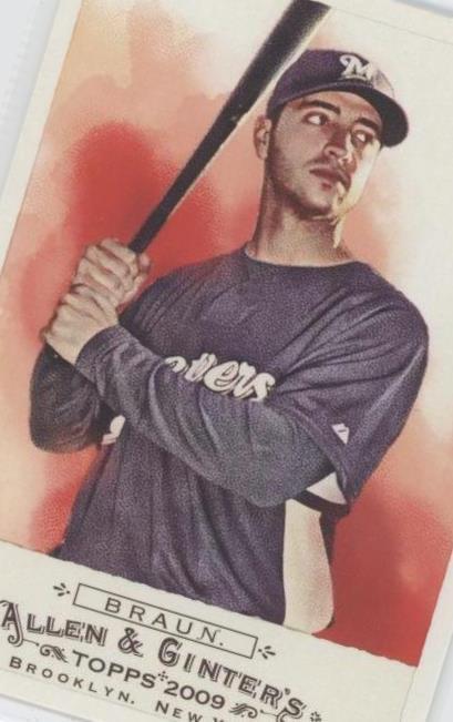 2009 Topps Allen & Ginter's - Ryan Braun #205 - 1 of 1