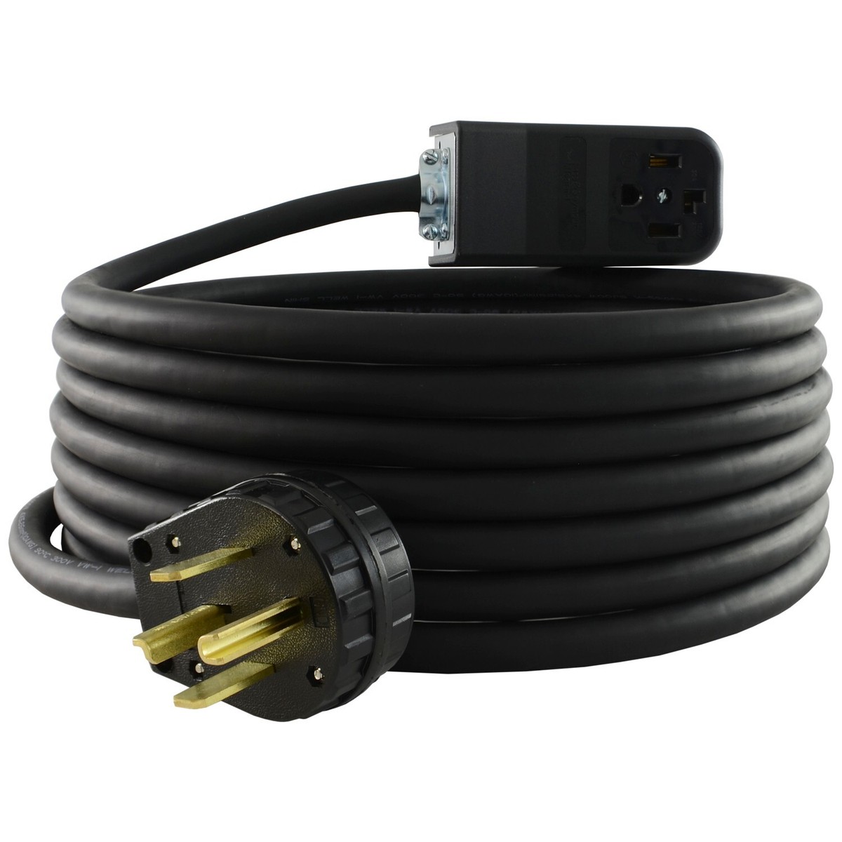 20 ft. 10/4 SOOW 30 Amp 4-prong Dryer Heavy-Duty NEMA 14-30