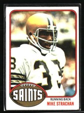 Mike Strachan 1976 Topps #353  Football Card