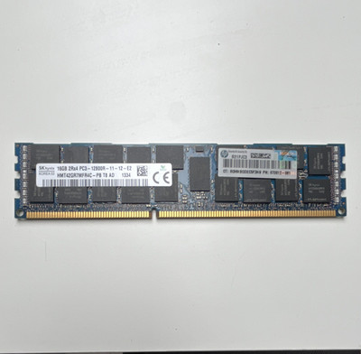SK hynix 16GB 2Rx4 PC3-12800R  Registered  RAM HMT42GR7MFR4C-PB