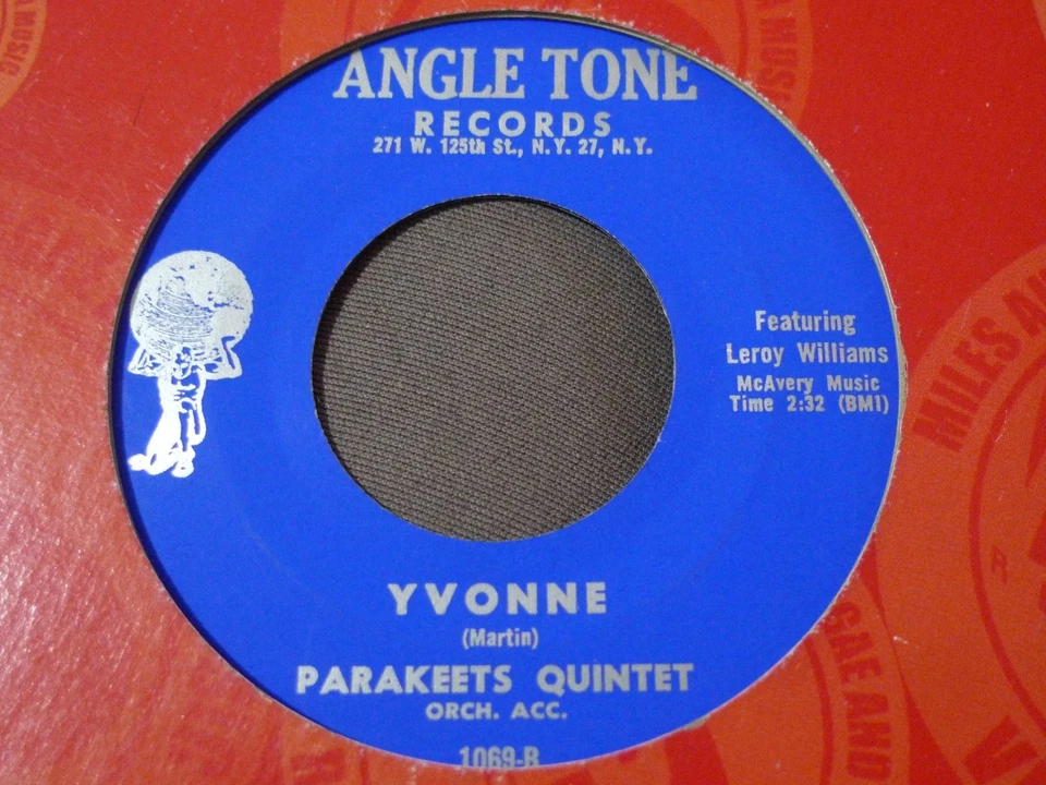 DOOWOP-THE PARAKEETS QUINTET-MY HEART TELLS ME-ANGLE TONE 70's Ri - Image 2 of 2