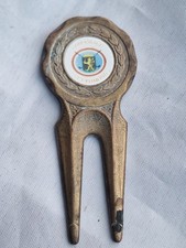 Golf Memorabilia alte Pitchgabel Pitchfork Divot Tool Golfanlage Gut Thailing