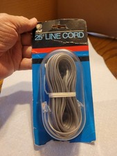 Vintage 1988 AT T 25 Foot Line Cord