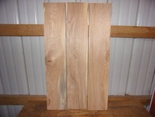 3 PC RUSTIC HICKORY LUMBER WOOD KILN DRIED BOARDS LOT B21B 30 7/8"X 6"X 1" FLAT