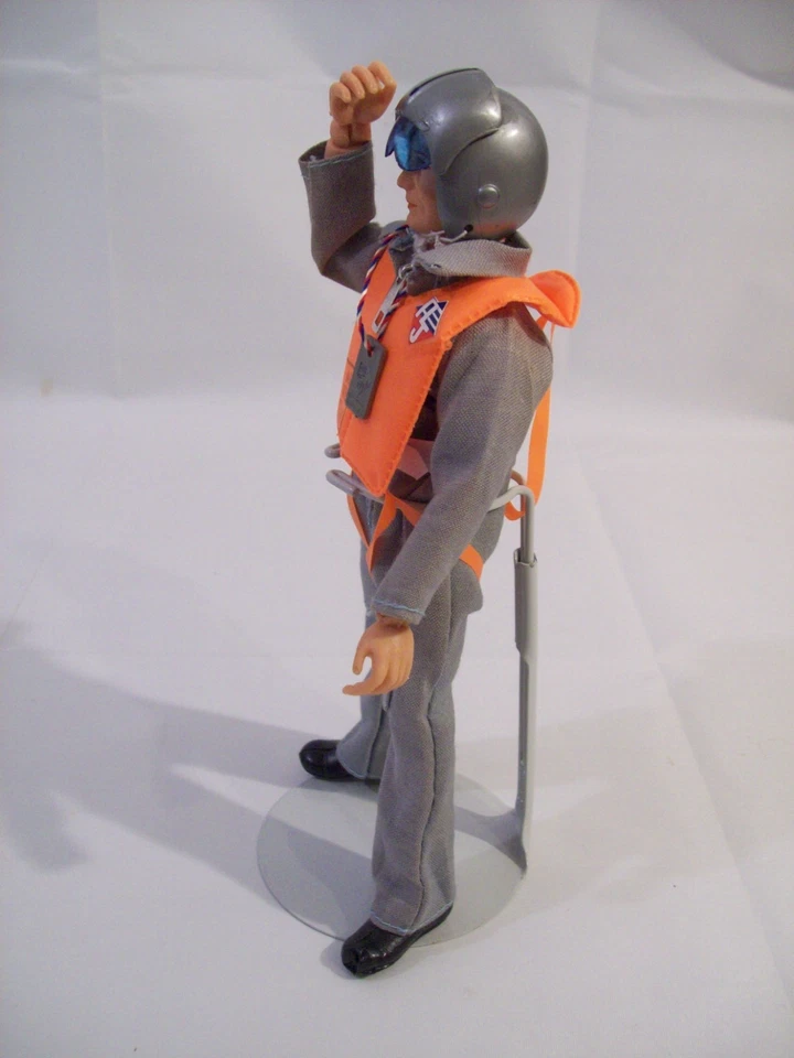 Vintage Mego Action Jackson U.S.A.F. Pilot 1971 complete near mint NR .99 bid! - Image 4 of 4