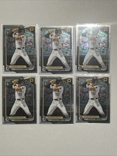 2024 Bowman Draft Konnor Griffin #BD-22 Bowman 1st Chrome Lot Of 6 Pirates 🔥 2