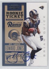 2012 Panini Contenders Rookie Ticket RPS Variation /200 Brian Quick Auto 0c3