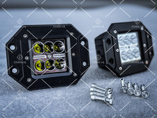 Coppia Fari a Led ad incasso-Fari a Led per Fuoristrada-Led da Lavoro-Faretti