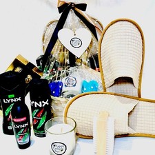FATHERS DAY RELAXING BATH GIFT SET HAMPER FILLED WITH TOILETRIES TREATS FOR HIM