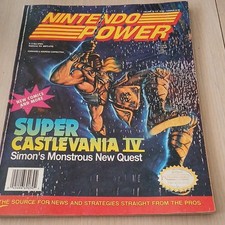 Nintendo Power Magazine Volume 32 Dec 1991 Super Castlevania IV