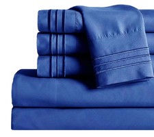 Mocassi Twin Xl Sheet Set - Luxury Hotel 1800 Premier Bedding Sheets