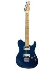 ESP Electric Guitar THROBBER Deep Aqua M Telecaster Type Body Only 2005 HH Used