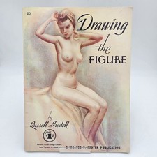 VTG Drawing the Figure by Russell Iredell  Walter Foster 20 Nude Instruction VG
