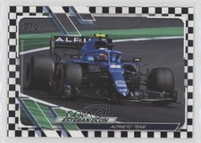 Carte Sportive F1 Esteban Ocon – Topps Chrome Logofractor 2024 – Camber Rose Gold 1/1