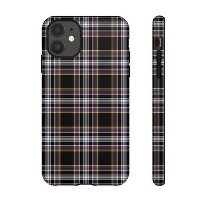 Stylish Plaid Phone Case for Tough Protection, iPhone Cover, Unique Gift