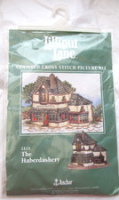 Anchor Lilliput Lane The Haberdashery Counted Cross Stitch Kit LL13  9" x 12"
