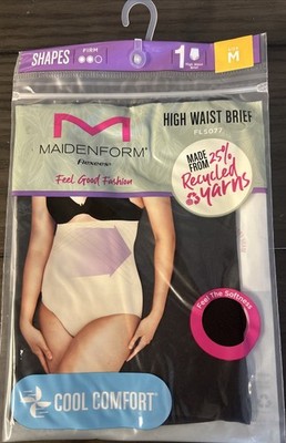 Maidenform Flexees Shapes Firm High Waist Thigh Slimmer Cool Comfort Medium
