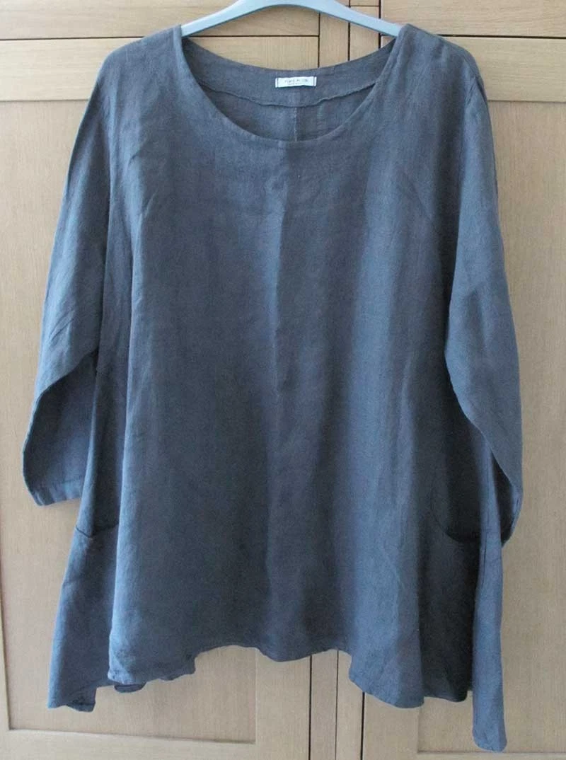 Italy Linen Tops & Shirts for Women for sale | eBay UK