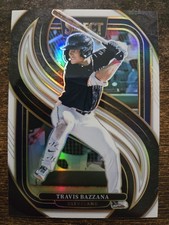 2025 Panini Select - Premier Level Travis Bazzana #131 White Prizm /99 (RC)
