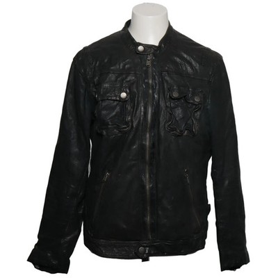 Pepe Jeans, Lederjacke, Herren, Größe: XL, TAYLOR, Grau #AEG